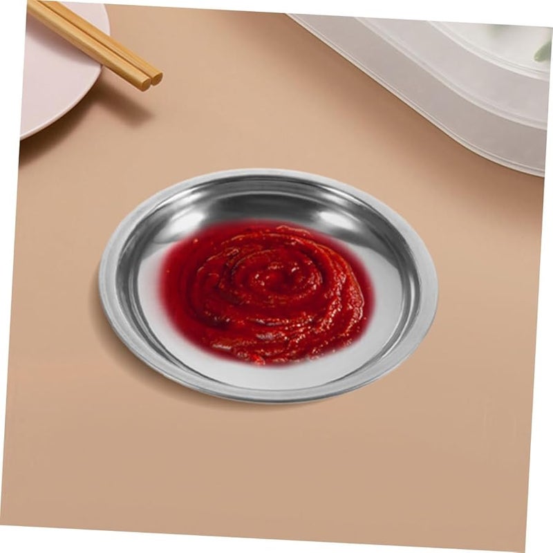 STOBAZA 6 Pcs Stainless Steel Dipping Sauce Dishes Condiment Bowls For Home Use - Image 3